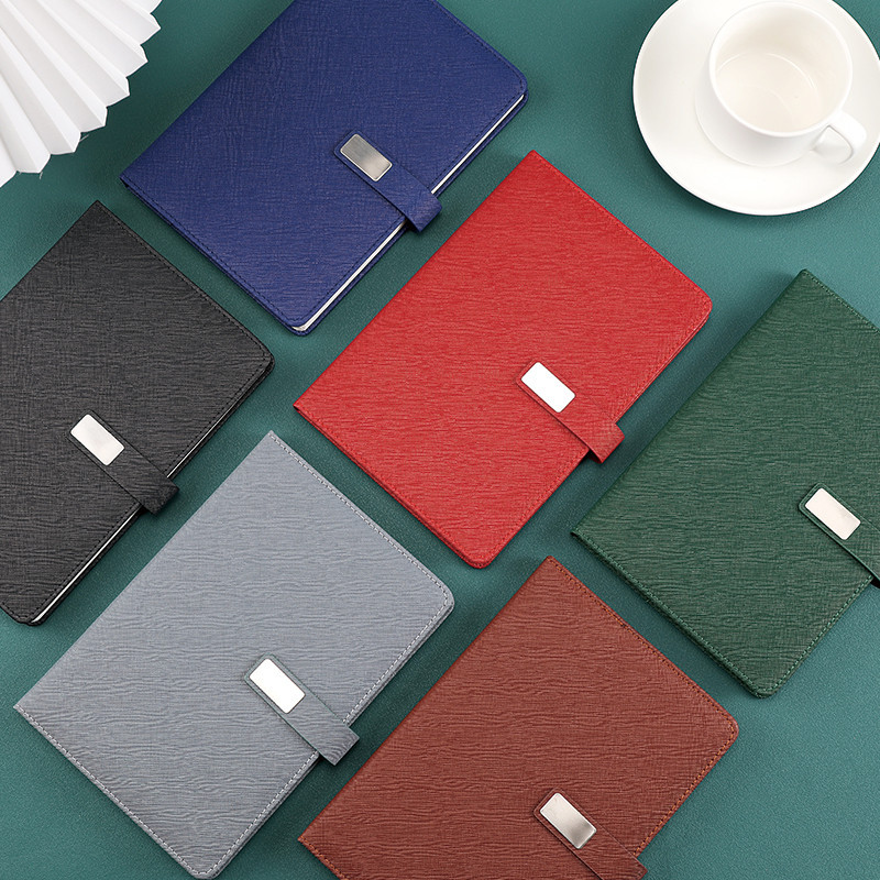 Business A5 Notebook and Pen Gift Box Set High-Value Stationery Gift Souvenir Book Wholesale Custom Logo