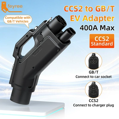 European standard to national standard DC 400A charging adapter CCS2 to GBT for super fast charging of new energy electric vehicles (EV şarj adapterləri) - dc-european-standard-to-chinese-standard-400a
