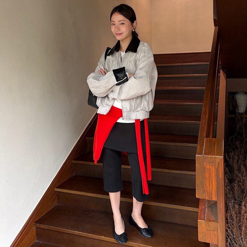 "9.14 Autumn New Arrivals" SUUZOUU Capri pants with side slits, American-style cycling pants 26K690 "9.14 Autumn New Arrivals" SUUZOUU Capri pants with side slits, American-style cycling pants 26K690