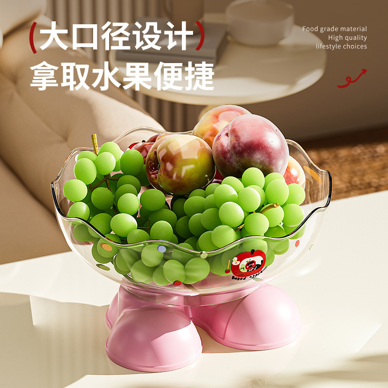 多巴胺果盘洗菜盆篮家用刺身盘洗菜篮新款高脚大容量水果盘|undefined