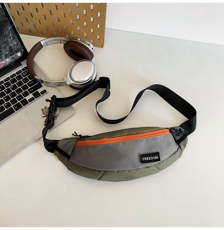 Torba, torba na klatkę piersiową typu crossbody, nisza uniwersalna 2024 nowa moda, sport, ekskluzywny styl, internetowa celebrytka torba na klatkę piersiową_voghion.com