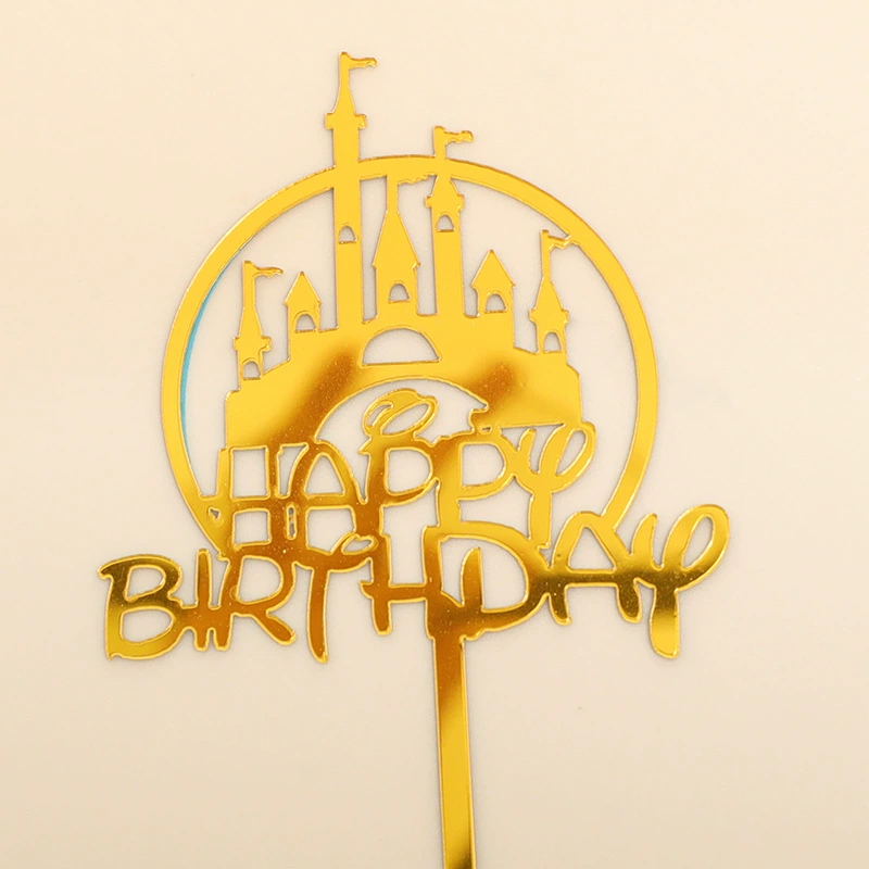 Украшение для торта «Happy Birthday», вставной декор, креативные вставные украшения для дня рождения