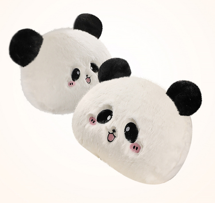Winter car seat cushion cartoon plush cushion car seat cushion rear universal warm three-piece plush non-slip seat