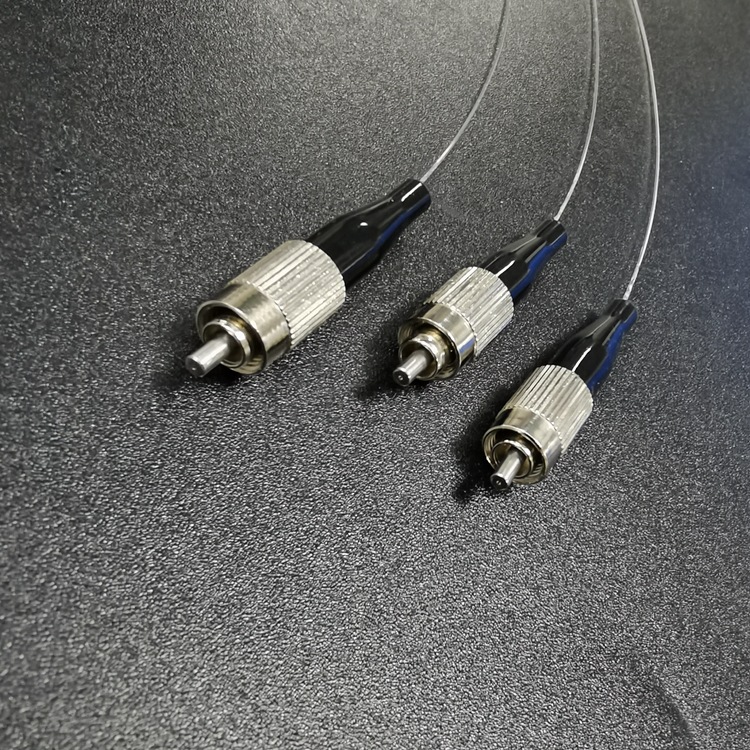 FC裸纤跳线OD=250um特种狐光保护电缆0.25mm FC-FC光纤跳线