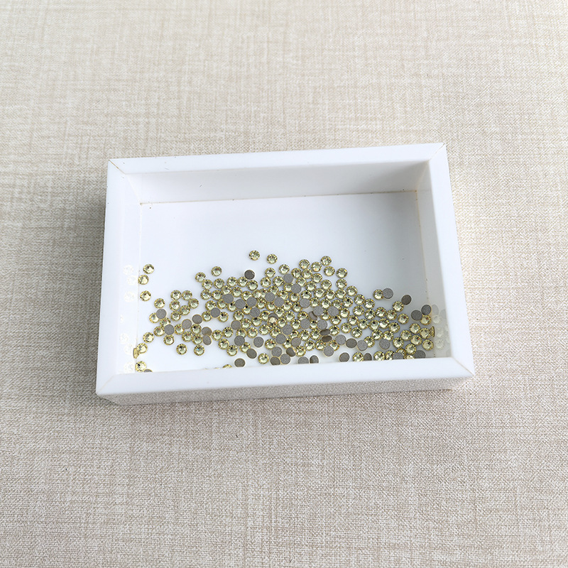 施华洛正品2058平底小圆形彩色散钻S7美甲时尚饰品钻DIY2.2mm