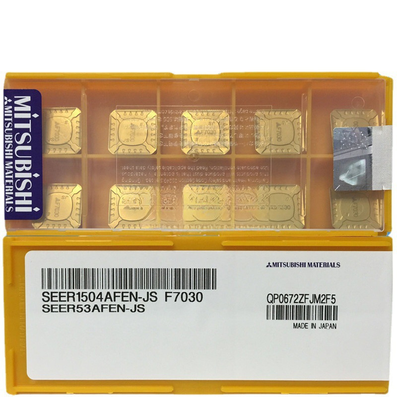 MITSUBISHI三菱数控铣削刀具SEER1504AFEN-JS F7030四方铣刀片