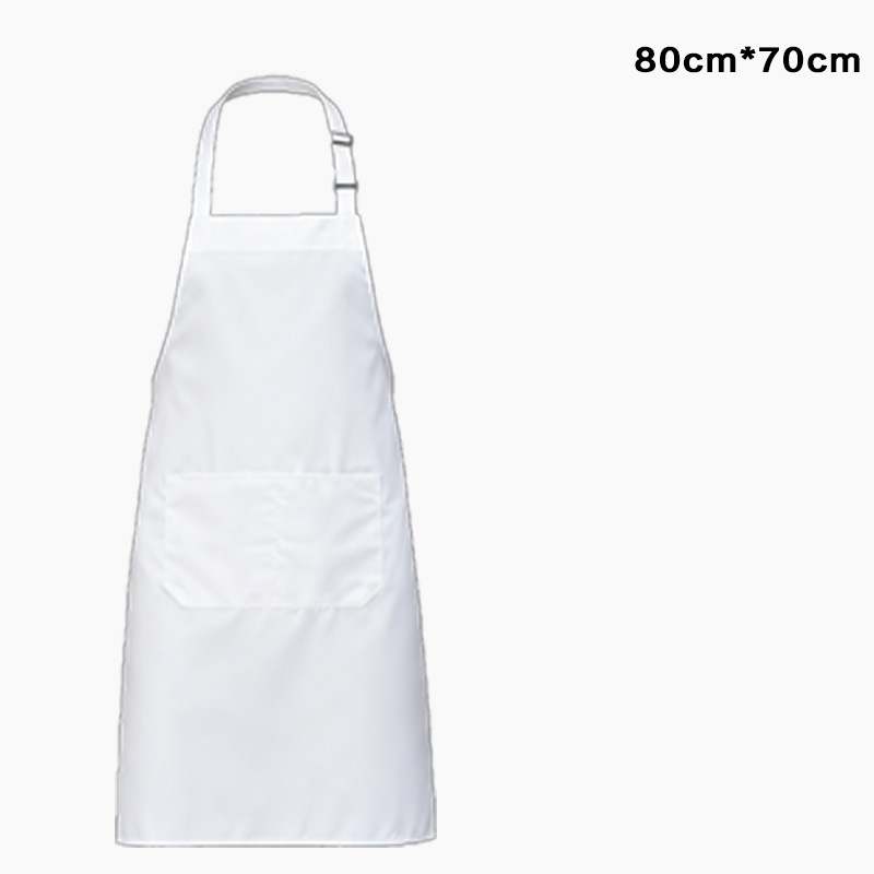 Nuevo delantal impermeable de comercio exterior transfronterizo para dibujar logotipo de impresión correa ajustable cocina delantal de comedor image 7