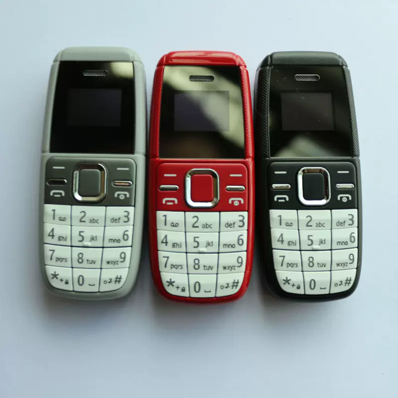 "BM200 cross -border hot -selling mini mobile phone ultra -small sleeve dual card dual standby Bluetooth dial -up straight board button low -cost machine"