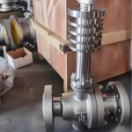 白湖DQ47F-600LB 低温高压美标球阀液氮氩氧用球阀直接作用球阀