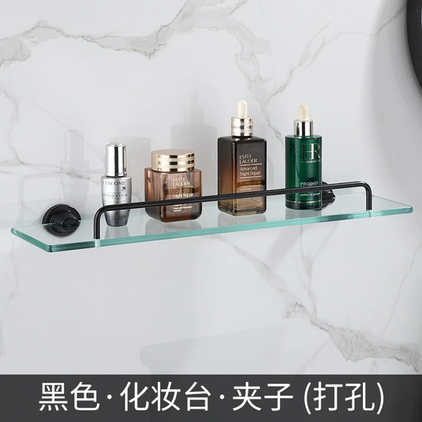 Black cosmetics rack (clip)