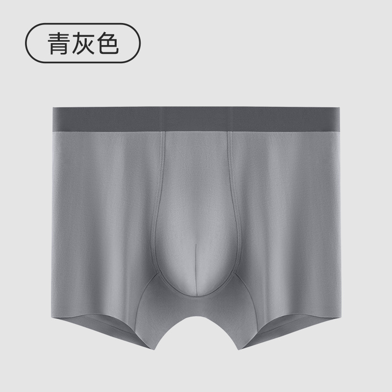 50S algodón elástico hombre pantalones de algodón pierna entrepierna 10A antibacteriano respirante alta elástica hombre pantalones de cintura media