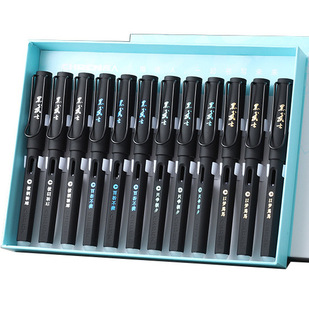 Heir Black Warrior Fountain Pen for Boys, Cool and Domineering, Ancient Style, Replaceable Ink Bag, Special for Third Grade Primary School Students, Hot Erasable