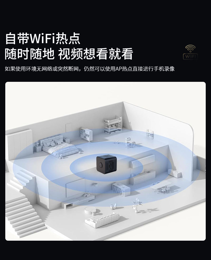X1 wireless high-resolution smart camera wifi surveillance night vision smart remote home camera