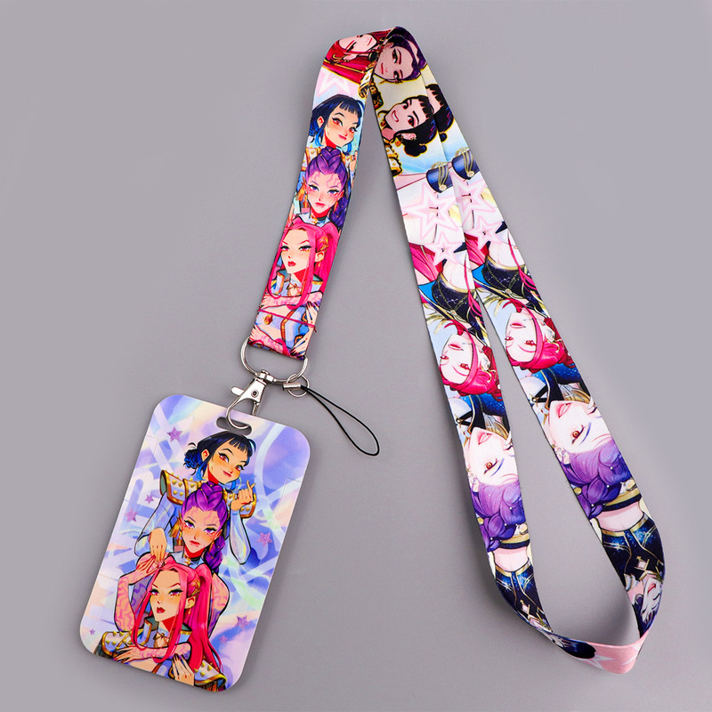 猎魔少女组合手机挂绳卡套公交卡学生卡工作证件硬壳保护卡套新款|undefined