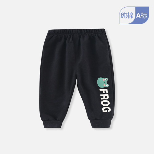Children's pants, spring and autumn, boys and girls, baby sweatpants, fashionable outerwear, casual sports pants, children's leggings