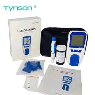 hemoglobin meter 血红蛋白家用分析仪带试纸中英文包装