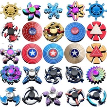 手指陀螺金属指尖陀螺男孩学生合金炫酷儿童玩具