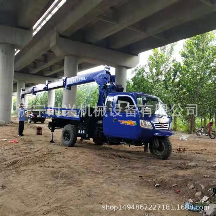 三轮随车吊 360度三轮随车移树吊 小型随车三轮吊三轮随车吊厂家