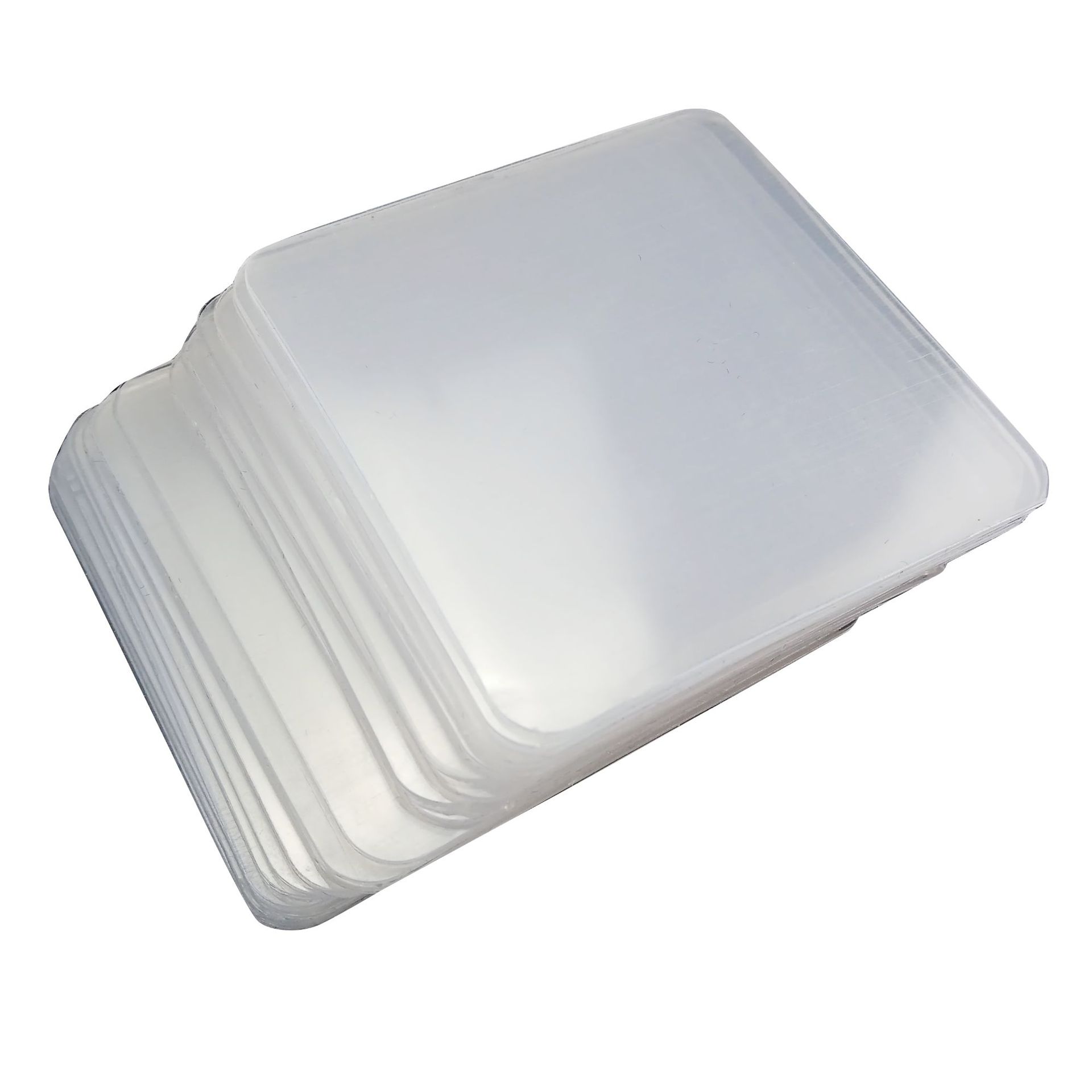 Nano fuerte adhesivo de doble cara baño azulejo extraíble adhesivo que no marca película de gancho transparente sin costuras cuadrado