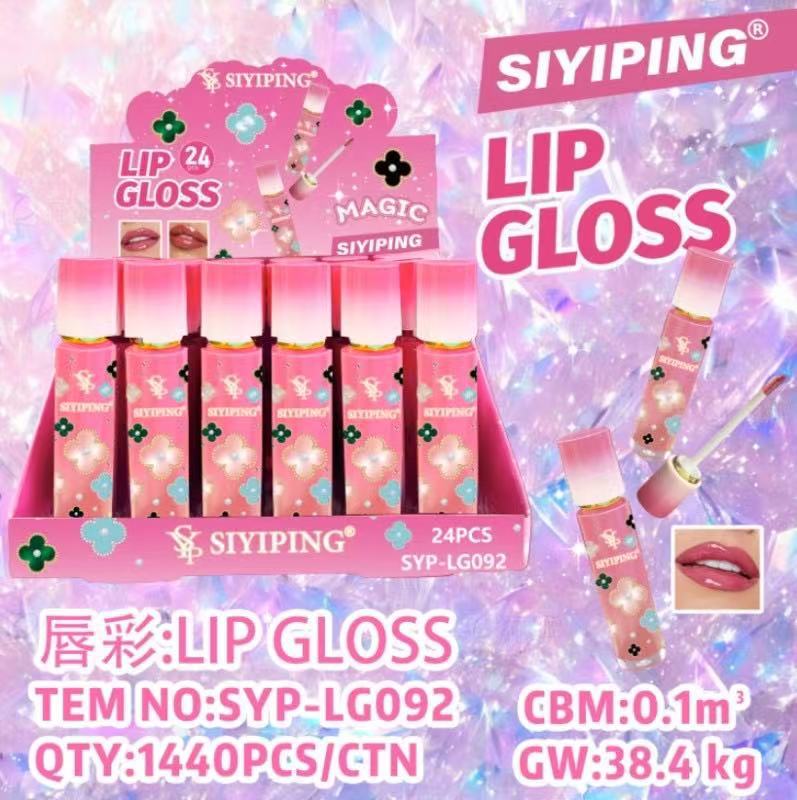 Preferencia transfronteriza SIYIPING diamantes magia lipstick paquete de diamantes flash humectante color maquillaje al por mayor