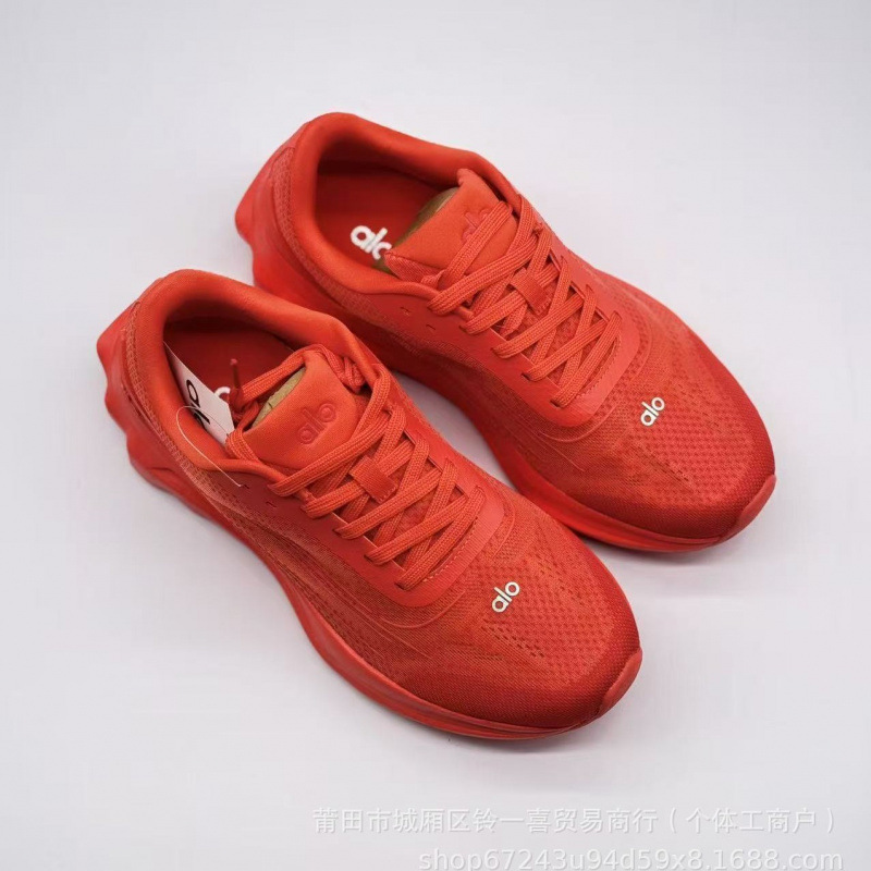 Cross-border Alo Runner Jin Zhixiu lujoso ligero conjunto completo de zapatos deportivos casuales de malla transpirable ultraligero para hombres y mujeres