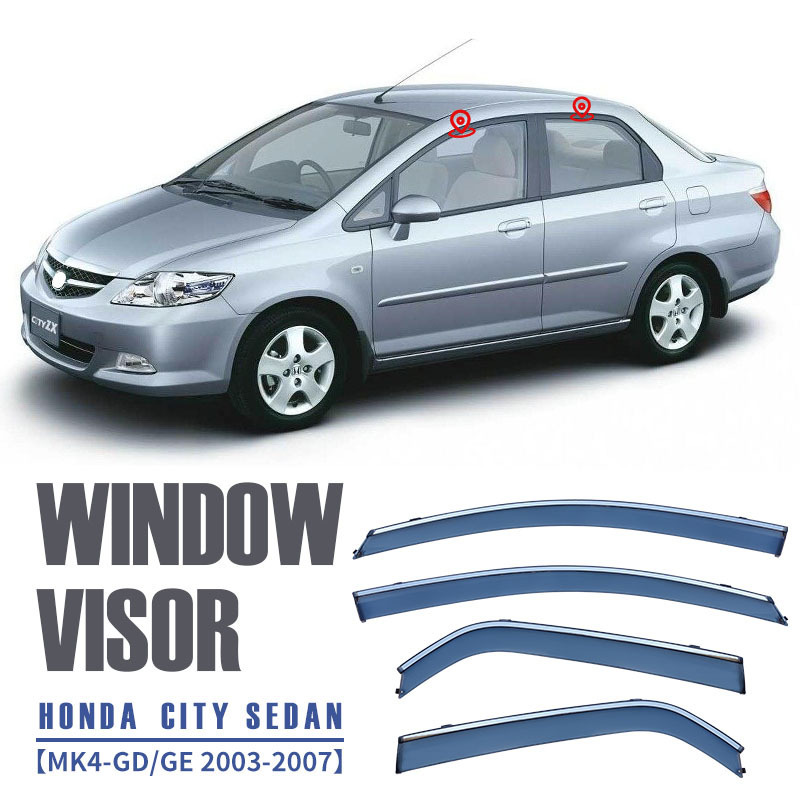 Suitable for Honda Fengfan Window Rain Visor Window Sun Visor Honda City Window Visor