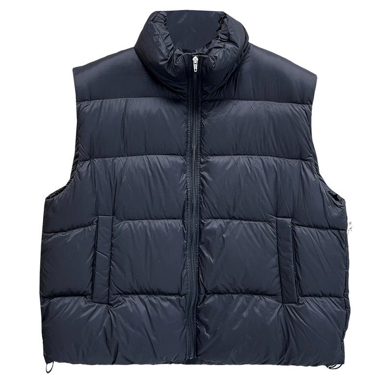 Winter base vest with down, jacket, feather stuffing