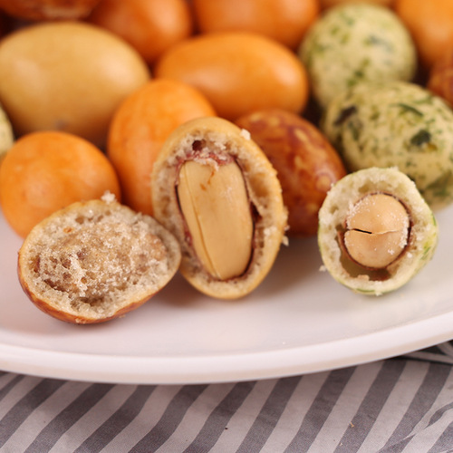 Star-Rich Multicolored Beans 240g Canned, Coated Peanuts, Ready-to-Eat Nuts in Bird Egg Shape, Children's Snacks for WeChat Official Account