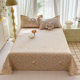 Cotton Old Coarse Cloth Bed Sheet Printed Thickened Twill Cotton Sheets Outgoing Pillowcase Dormitory Home Gift Three-piece Set
