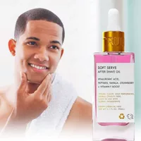 Популярное масло для ухода после бритья от Amazon SOFT SERVE AFTER SHAVE OIL, успокаивающее кожу эфирное масло