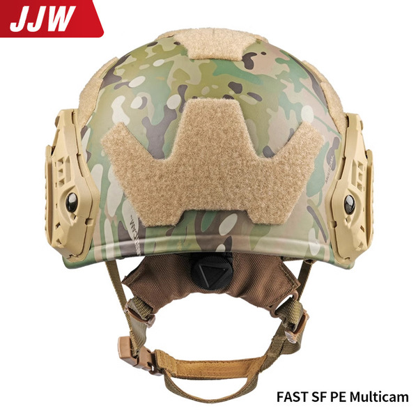 FAST SF PE material bulletproof helmet Multicam camouflage high…