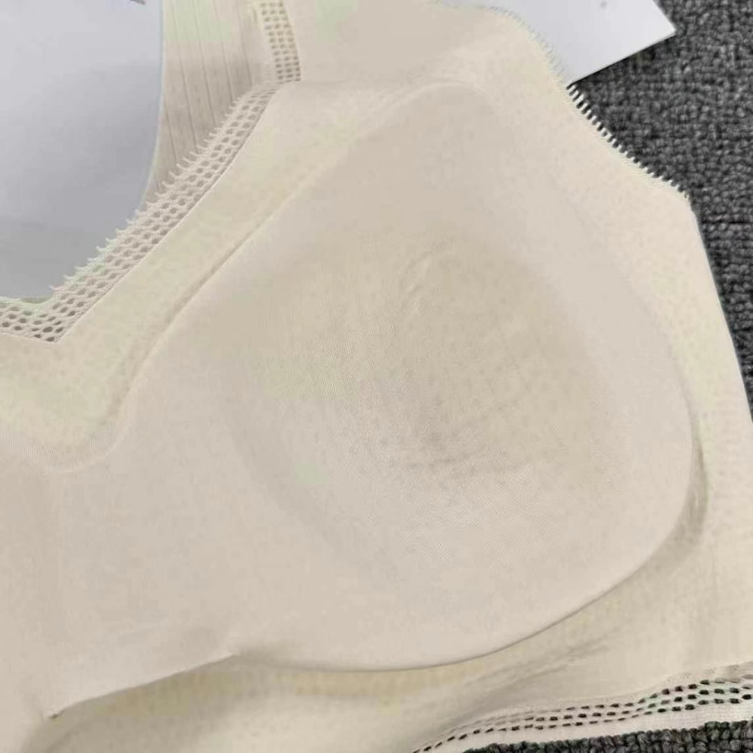 W690 # chaleco de hombros anchos con textura francesa todo fósforo hueco cuello en V espalda hombros anchos espalda en U ropa interior cómoda agradable para la piel
