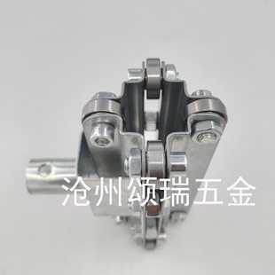 Greenhouse Vent Accessories, Film Roller, Side Roll Climber, Corrosion-Resistant, New Model for Greenhouses