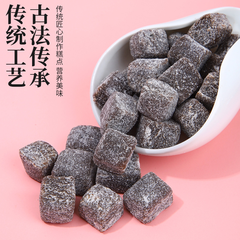 Sesame and Lotus Seed Black Sesame Coix Seed Cake 250g Canned Manufacturer Wholesale, Famous Brand Leisure Snack