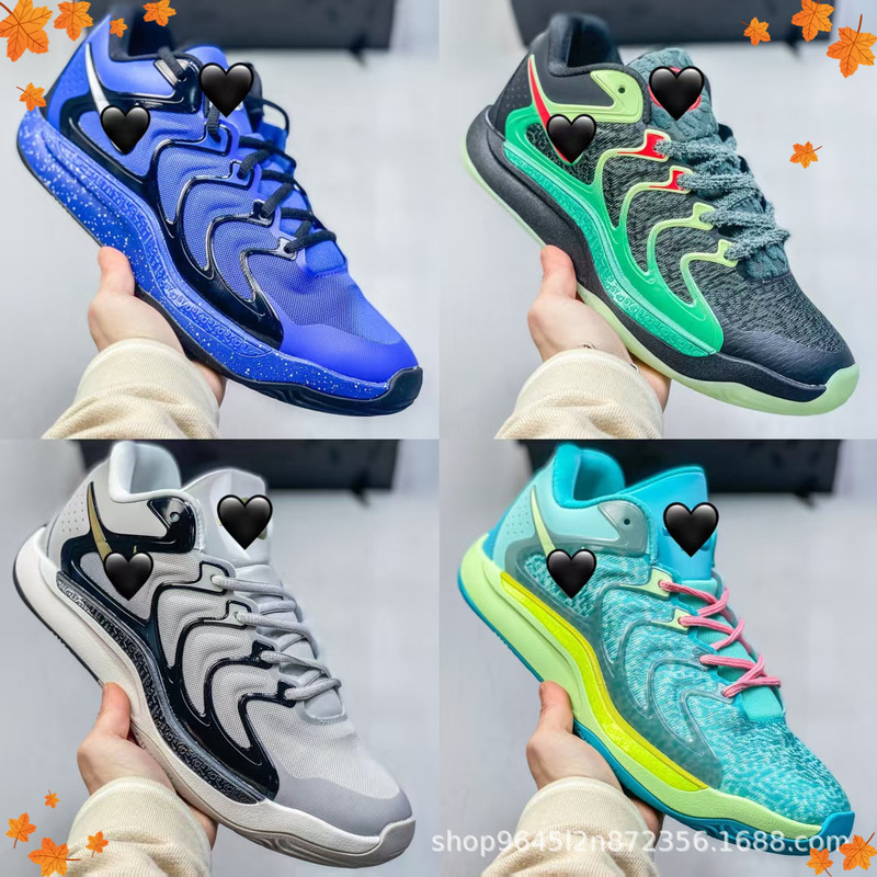 2025 New Zoom Kd17 Ep Durant 17Th Generation Cushioning Wear-Resistant Mesh Breathable Basketball Shoes Boots 2025 New Zoom Kd17 Ep Durant 17Th Generation Cushioning Wear-Resistant Mesh Breathable Basketball Shoes Boots