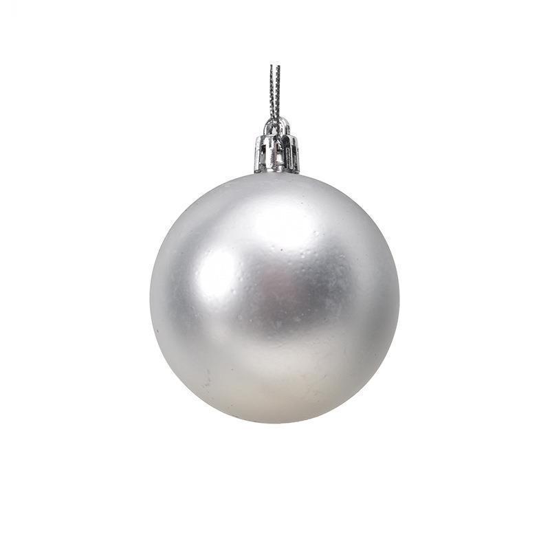 工場直販バルククリスマスボール直径 2/3/4/6/8 光沢のあるマットグリッター電気メッキ装飾ボールペンダント|undefined
