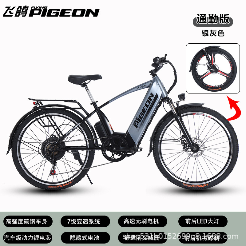 bicicletas eléctricas asistidas por paloma de litio bicicletas de montaña de alta duración para hombres y mujeres bicicletas de batería para adultos motocicletas de batería image 14