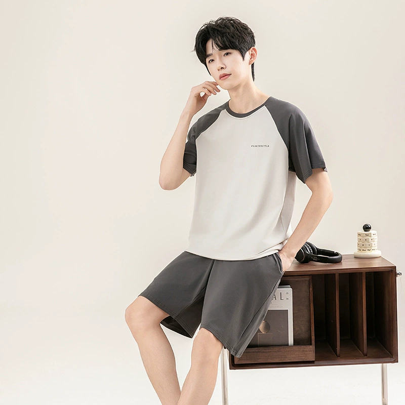 Пижама, хлопковый набор для отдыха