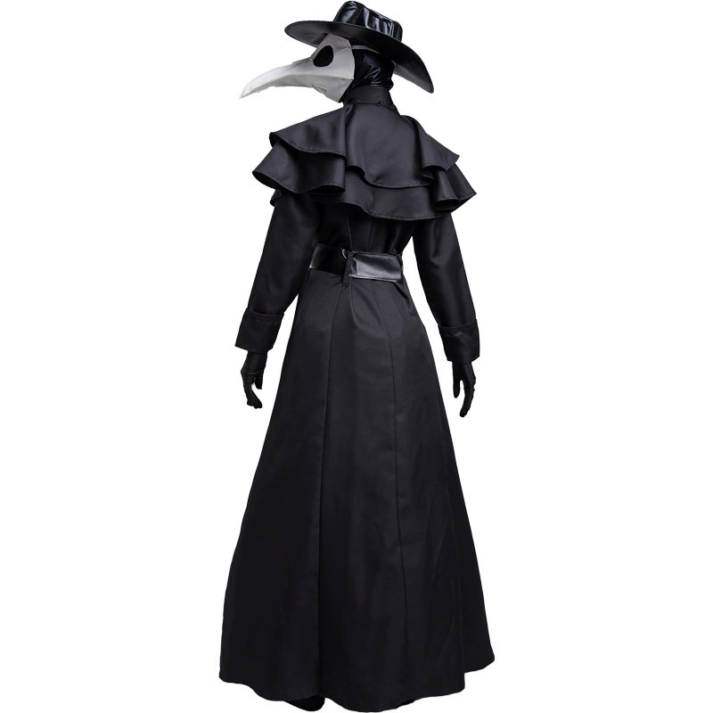 Doctor uniform, mask, halloween, punk style, European style