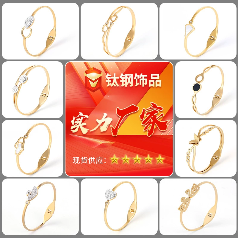 Модная бриллиантовая нержавеющая сталь, ретро аксессуар, корей bracelet, европейский стиль, индивидуальный пошив