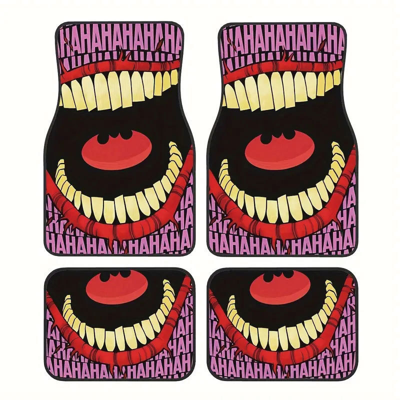 Cross-Border Temu Hot-Selling Retro Persian Nordic Abstract Style Car Floor Mats, Stain-Resistant, Wear-Resistant, Easy to Care For, Non-Slip