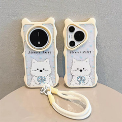 砕花西高地lphone15 promax小かわいい猫耳華為PURA70/14promax携帯ケース
