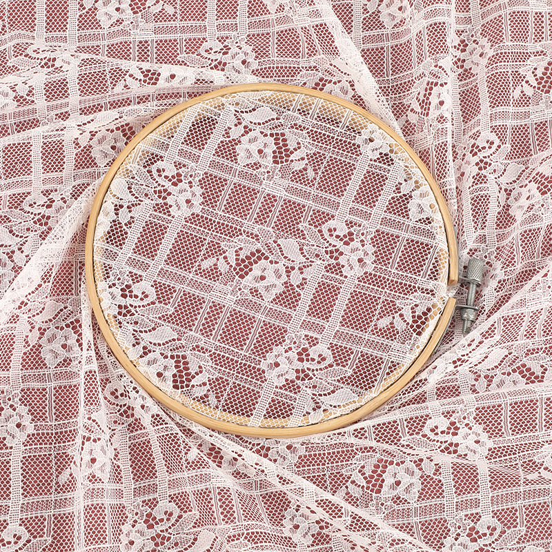 2024新款蕾丝布料 法式时尚蕾丝面料 婚纱礼服装饰辅料 蕾丝面料