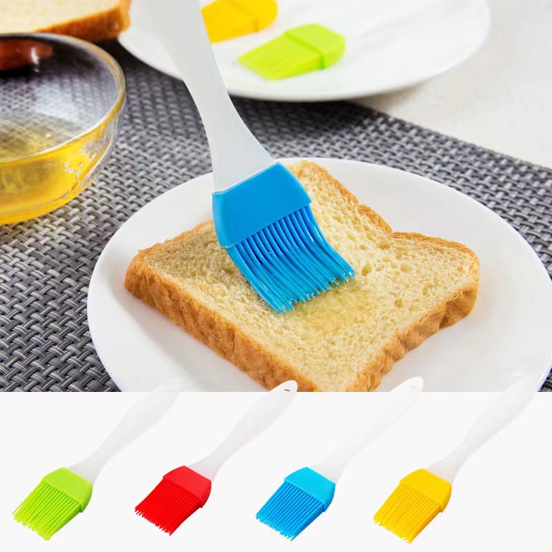 Silicone High Temperature Resistant Small Oil Brush Baking Barbecue Pancake Household Kitchen Non-Shedding Bbq Small Brush Oven