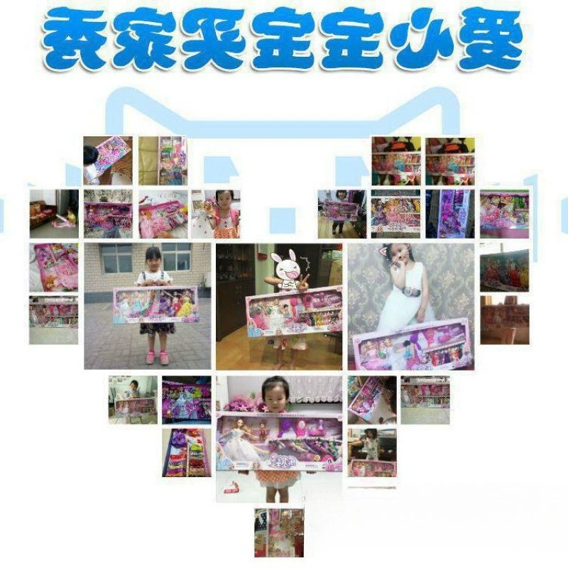 Кукла Barbie, набор, подарочная коробка для переодеваний, игрушка для принцессы, полный комплект