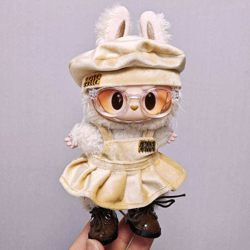 洋服のみ】labubu ベビー服 ダンススカートスーツ スタンディングシット パーティー labubu ベビー服 1、2、3世代共通|undefined