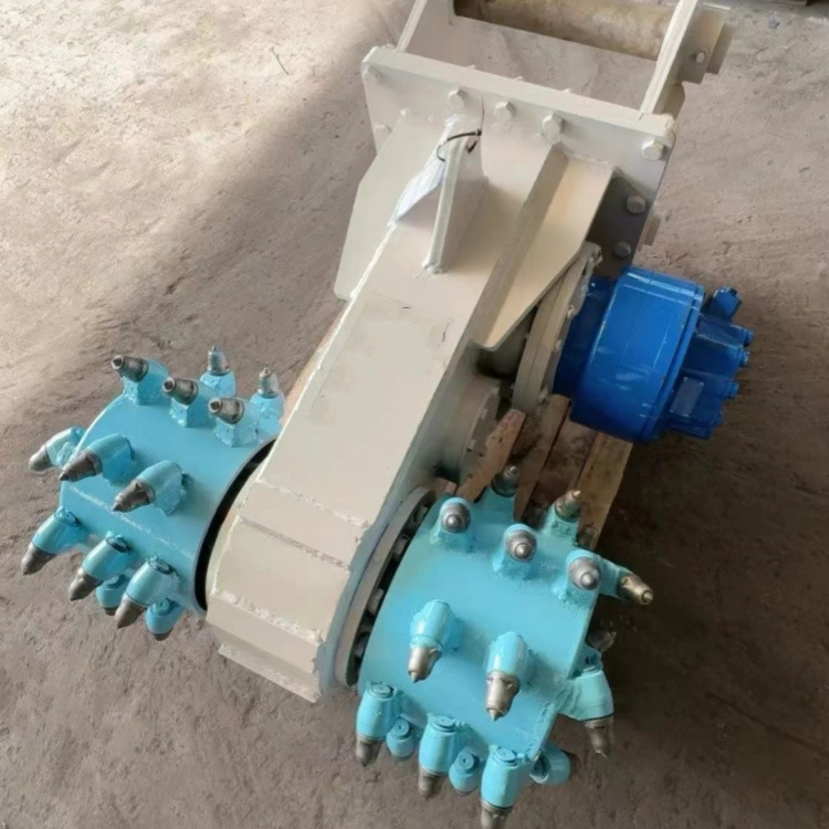 洗挖机铣刨头 隧道纵向铣抛机大型挖掘机加装破碎设备 横向铣挖头