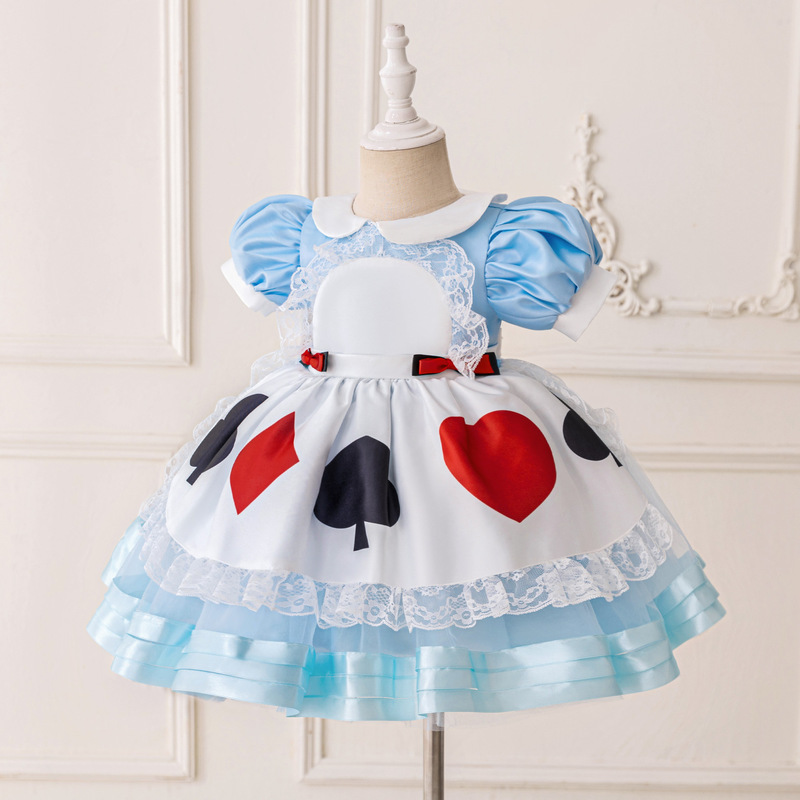 アマゾン日本アニメcos服アリス夢遊病ワンダーランドシリーズトランプメイド服コスプレ衣装|undefined