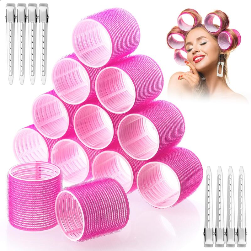ジャンプボヘアカーラーズローラーズ,12Pcs 60mmジャンプボヘアローラー|undefined
