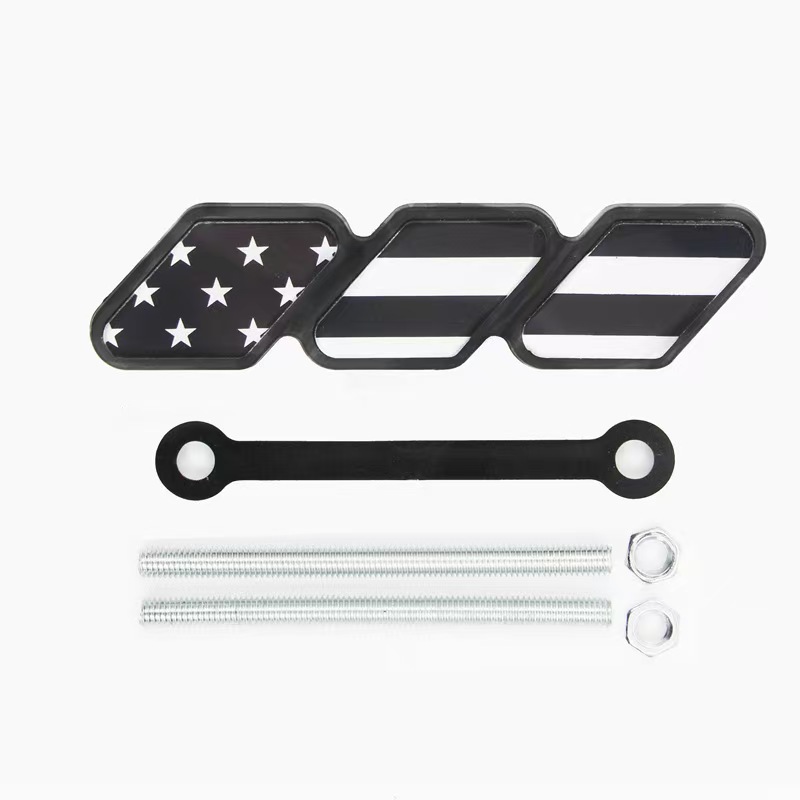 Suitable for Toyota Tacoma 4Runner Tundra Grille Three-Color Small Logo Modified Car Sticker Car Logo